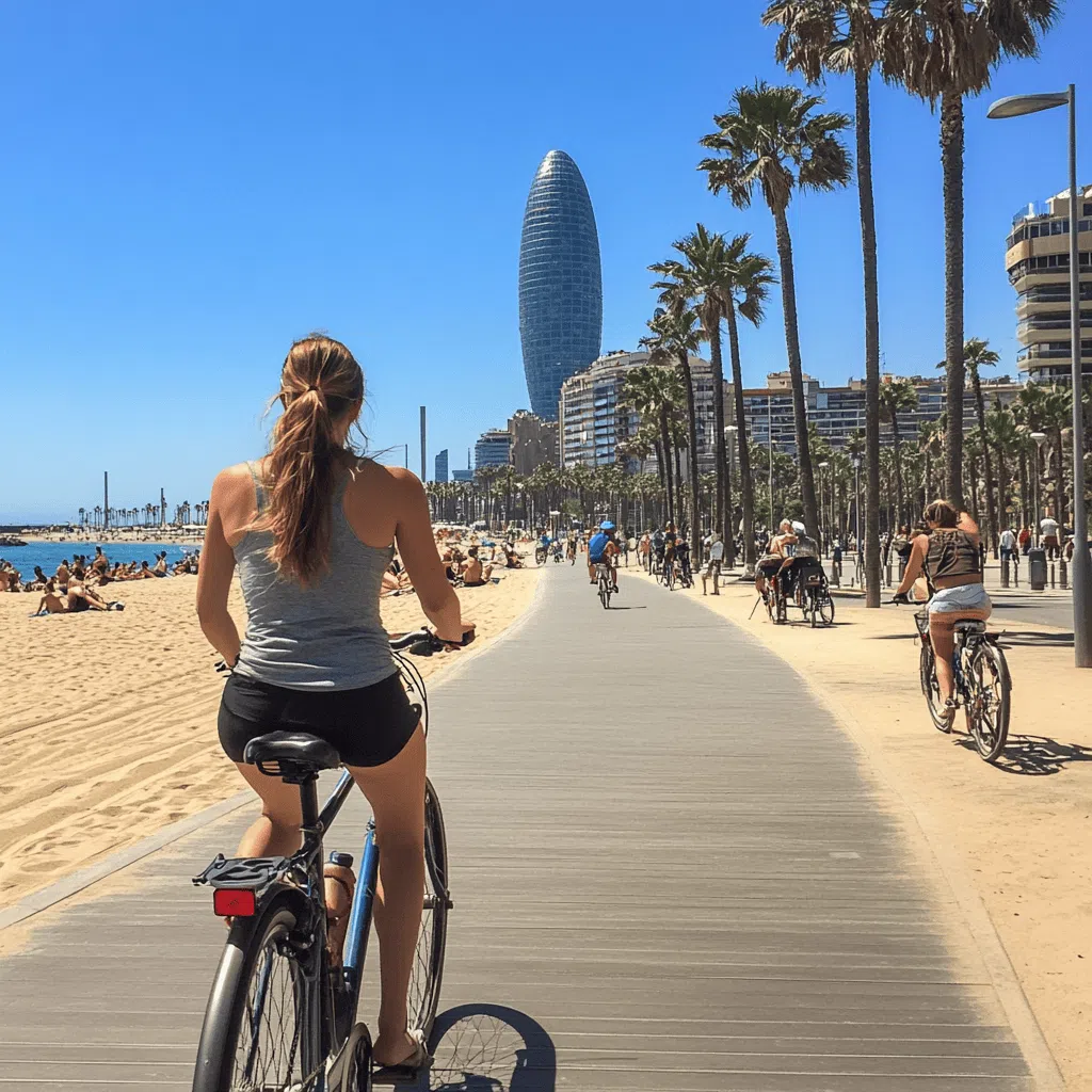 Fahrradverleih, bike rental by the beach, Aluguer de Bicicleta